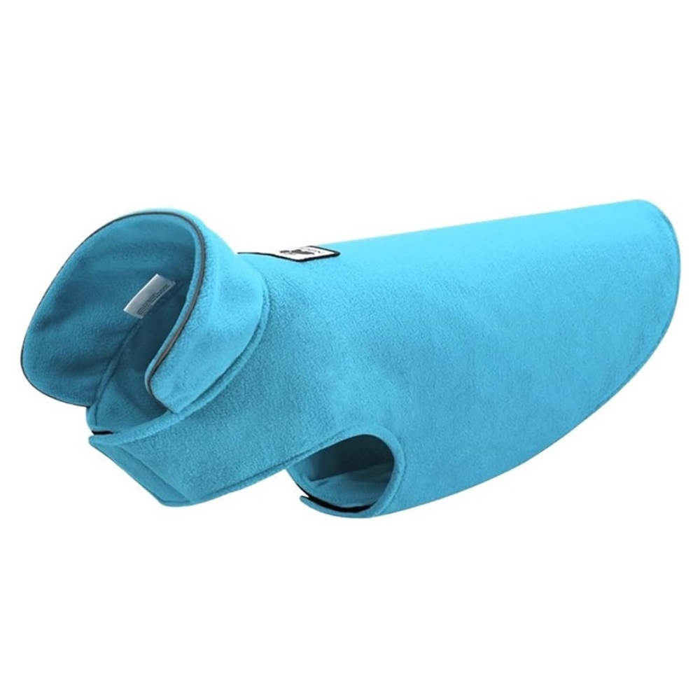 Blue Fleece Dog Coat